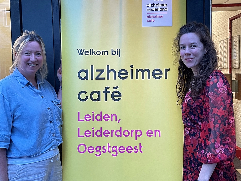 Foto van de organisatoren van het Alzheimer Café